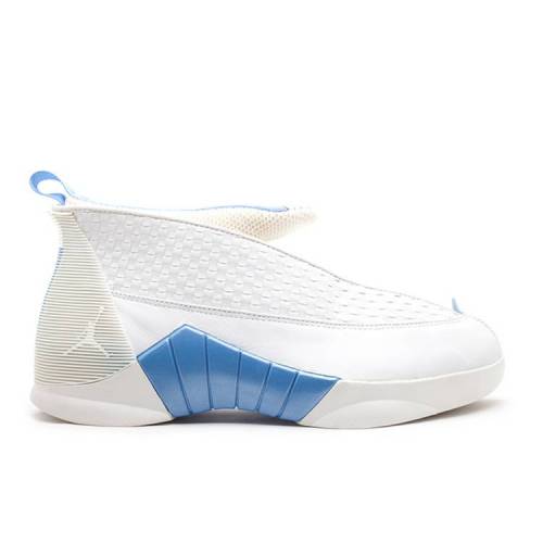 【 AIR JORDAN JORDAN 15 OG 'COLUMBIA' / WHITE COLUMBIA BLUE BLACK 】 ナイキ 白色 ホワイト 青色 ブルー 黒色 ブラック エアジョーダン スニーカー メンズ|スニケス