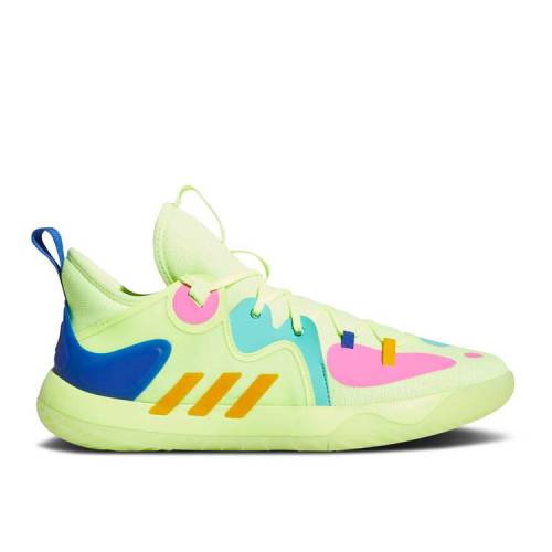 【 ADIDAS HARDEN STEPBACK 2 'HI-RES YELLOW' / HI RES YELLOW CREW YELLOW ROYAL 】 アディダス ハーデン ステップバック 黄色 イエロー クルー 'HIRES スニーカー メンズ