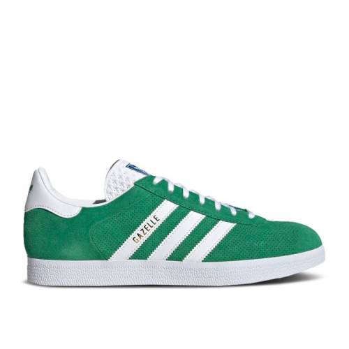【 ADIDAS GAZELLE 'GREEN' / GREEN CLOUD WHITE GOLD METALLIC 】 アディダス ガゼル 緑 グリーン 白色 ホワイト ゴールド スニーカー メンズ｜スニケス