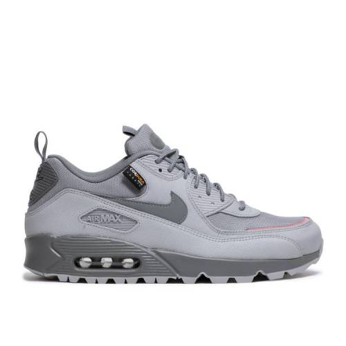 【 NIKE AIR MAX 90 SURPLUS \u0027WOLF GREY PINK SALT\u0027 / WOLF GREY PINK SALT COOL GREY 】 マックス 薄墨色 薄墨色 サクラ色 冷やりとした エア湖マックス スニーカー メンズ ナイキ メンズ靴-靴-スニーカー