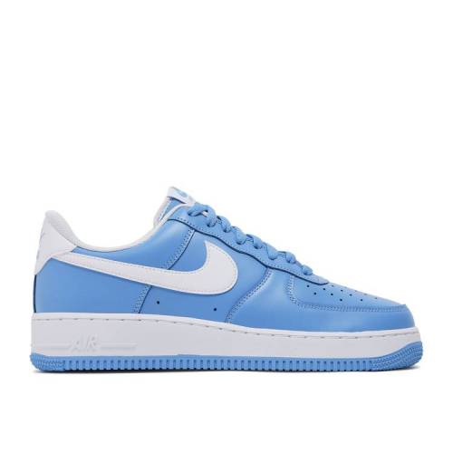 【 NIKE AIR FORCE 1 \u002707 \u0027UNIVERSITY BLUE WHITE\u0027 / UNIVERSITY BLUE WHITE 】 青味 青色 白いこと 白いこと 空軍 スニーカー メンズ ナイキ 靴-スニーカー-メンズ靴