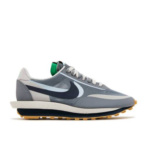 【 NIKE SACAI X CLOT LDWAFFLE 'KISS OF DEATH 2' / NEUTRAL GREY OBSIDIAN COOL GREY 】 クロット 灰色 グレー クール スニーカー メンズ ナイキ