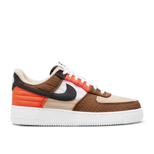 【 NIKE WMNS AIR FORCE 1 '07 LOW LXX 'TOASTY' / RATTAN BLACK PECAN SUMMIT WHITE 】 黒色 ブラック 白色 ホワイト エアフォース スニーカー レディース ナイキ