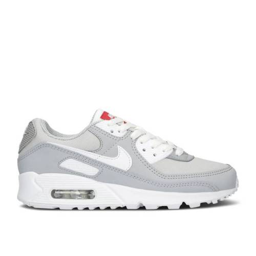 【 NIKE WMNS AIR MAX 90 'LIGHT SMOKE GREY' / LIGHT SMOKE GREY WHITE SUMMIT 】 マックス 灰色 グレー 白色 ホワイト エアマックス スニーカー レディース ナイキ
