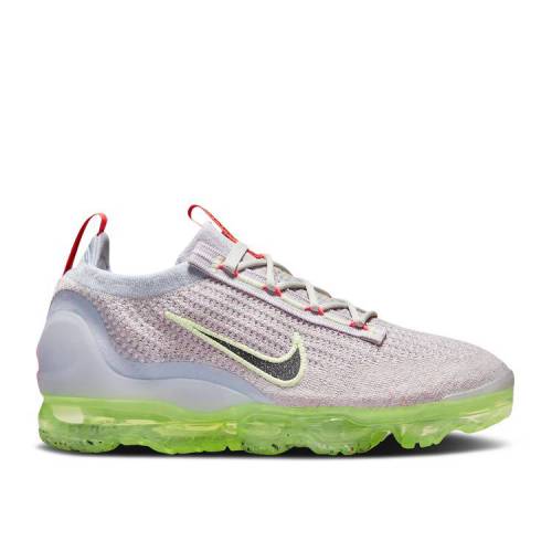 【 NIKE WMNS AIR VAPORMAX 2021 FLYKNIT 'LIGHT BONE LIME ICE' / LIGHT BONE LIME ICE GHOST BLACK 】 フライニット ライム 黒色 ブラック エアヴェイパーマックス スニーカー レディース ナイキ｜スニケス