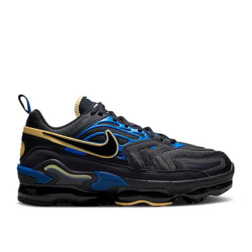 【 NIKE AIR VAPORMAX EVO \u0027BLACK HYPER COBALT\u0027 / BLACK CHAMOIS WHITE HYPER COBALT 】 黒いこと 黒いこと 白いこと 白いこと エアヴェイパーマックス スニーカー メンズ ナイキ