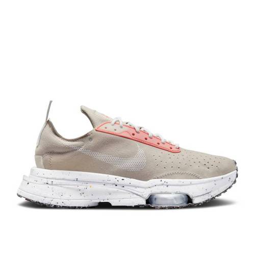 【 NIKE WMNS AIR ZOOM-TYPE CRATER \u0027CREAM ORANGE\u0027 / CREAM 2 ORANGE BLACK WHITE 】 皮膚軟化剤 橙 オレンジ色 黒いこと 黒いこと 白いこと 白いこと スニーカー レディース ナイキ