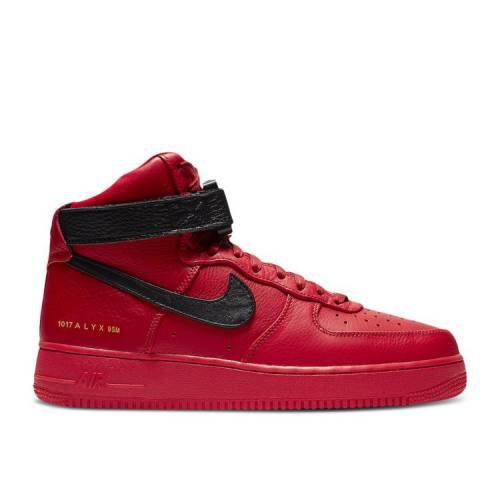 楽天市場 ナイキ Nike ハイ 赤 レッド 黒色 ブラック エアフォース University Red スニーカー メンズ Red Nike 1017 Alyx 9sm X 1 High University Black スニケス