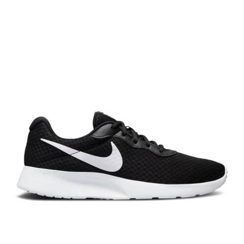 【 NIKE WMNS TANJUN 'BLACK WHITE' / BLACK BARELY VOLT BLACK WHITE 】 黒色 ブラック 白色 ホワイト スニーカー レディース ナイキ