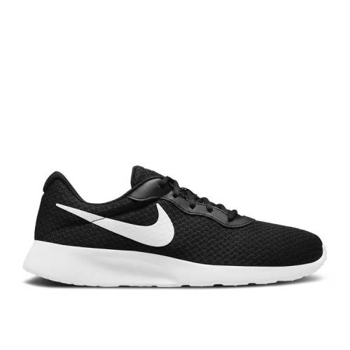 【 NIKE TANJUN \u0027BLACK WHITE\u0027 / BLACK BARELY VOLT BLACK WHITE 】 黒いこと 黒いこと 白いこと 白いこと スニーカー メンズ ナイキ 靴-スニーカー