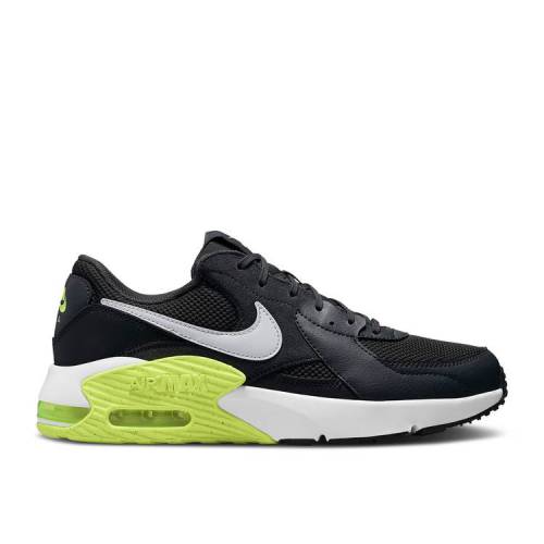 【 NIKE AIR MAX EXCEE \u0027DARK SMOKE GREY VOLT\u0027 / DARK SMOKE GREY BLACK VOLT WOLF 】 マックス 薄墨色 薄墨色 黒いこと 黒いこと 大気圏マックス スニーカー メンズ ナイキ