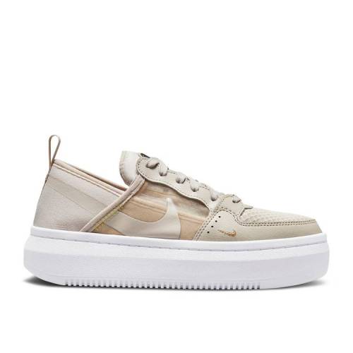 【 NIKE WMNS COURT VISION ALTA TXT \u0027CREAM\u0027 / CREAM II SATURN GOLD WHITE CREAM 】 厚地の外套 皮膚軟化剤 ゴールド 白いこと 白いこと スニーカー レディース ナイキ