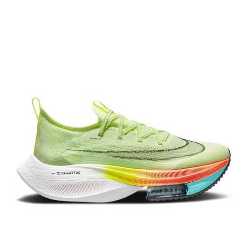 【 NIKE WMNS AIR ZOOM ALPHAFLY NEXT% 'FAST PACK' / BARELY VOLT HYPER ORANGE DYNAMIC 】 ズーム 橙 オレンジ ダイナミック スニーカー レディース ナイキ