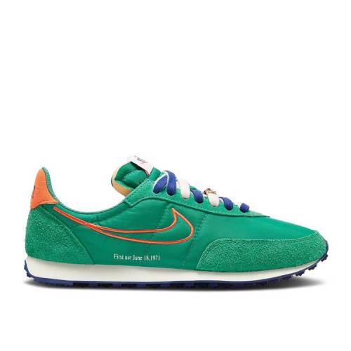 【 NIKE WAFFLE TRAINER 2 'FIRST USE - GREEN NOISE' / GREEN NOISE SAIL DEEP ROYAL BLUE 】 ワッフル トレーナー 緑 グリーン ディープ 青色 ブルー スニーカー メンズ ナイキ|スニケス