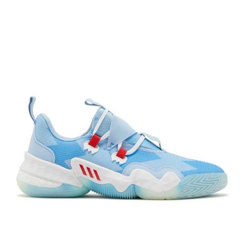 【 ADIDAS TRAE YOUNG 1 'ICE TRAE' / BAHIA LIGHT BLUE VIVID RED CLOUD 】 アディダス 青色 ブルー 赤 レッド スニーカー メンズ 49,200円