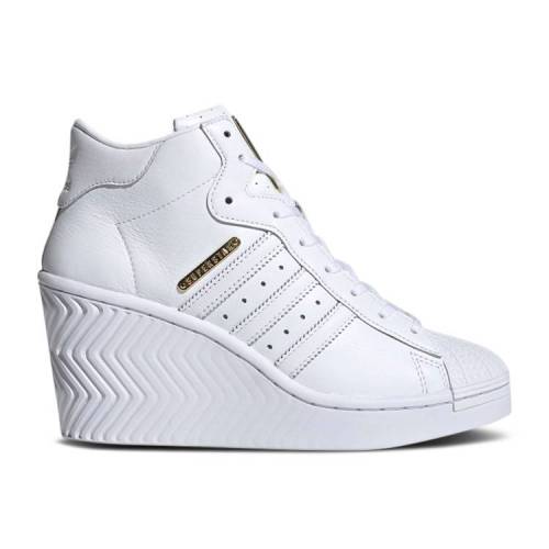 【 ADIDAS WMNS SUPERSTAR ELLURE 'WHITE GOLD METALLIC' / CLOUD WHITE GOLD METALLIC CORE 】 アディダス スーパースター ゴールド 白色 ホワイト コア スニーカー レディース｜スニケス 22,200円