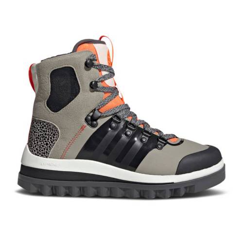 【 ADIDAS STELLA MCCARTNEY X WMNS OUTDOOR EULAMPIS \u0027LEOPARD PRINT\u0027 / TECH BEIGE CORE BLACK SOLAR 】 アディダス テック ベージュ 中核グループ 黒いこと 黒いこと スニーカー レディース