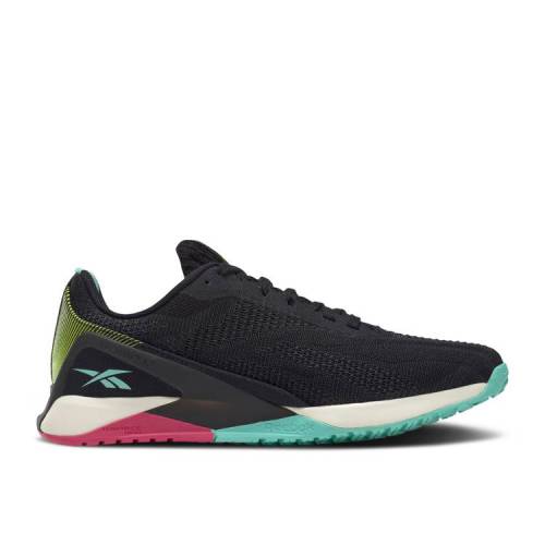 【 REEBOK WMNS NANO X1 VEGAN 'BLACK PINK MINT / CORE BLACK PURSUIT PINK PIXEL 】 リーボック ナノ ピンク コア 黒色 ブラック スニーカー レディース｜スニケス