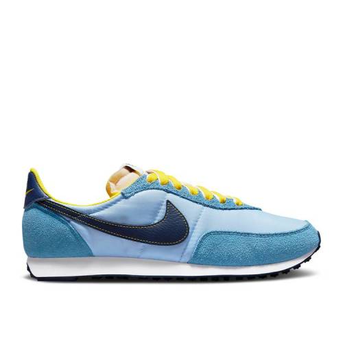 【 NIKE WAFFLE TRAINER 2 'PSYCHIC BLUE' / PSYCHIC BLUE YELLOW STRIKE SAIL 】 ワッフル トレーナー 青色 ブルー 黄色 イエロー ストライク スニーカー メンズ ナイキ｜スニケス