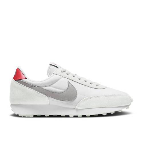 【 NIKE WMNS DAYBREAK 'SUMMIT WHITE METALLIC SILVER' / SUMMIT WHITE UNIVERSITY RED 】 白色 ホワイト 赤 レッド スニーカー レディース ナイキ|スニケス