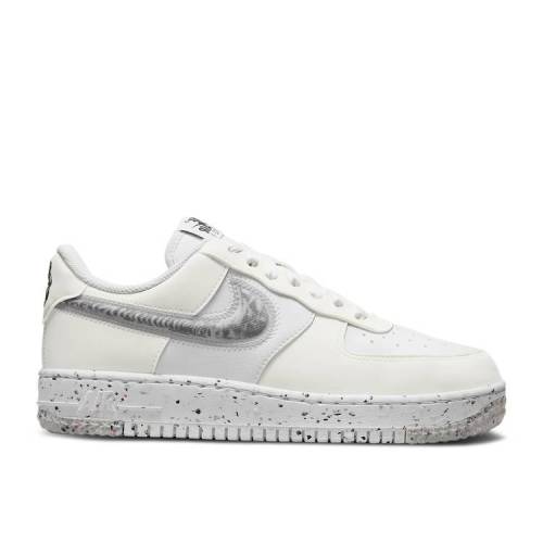 【 NIKE WMNS AIR FORCE 1 CRATER \u0027WHITE\u0027 / WHITE SUMMIT WHITE BLACK 】 白いこと 白いこと 黒いこと 黒いこと 空軍 スニーカー レディース ナイキ