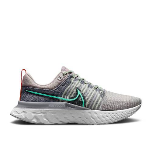 【 NIKE WMNS REACT INFINITY RUN FLYKNIT 2 'VIOLET ASH LIGHT MENTA' / VIOLET ASH PARTICLE GREY 】 リアクト ラン フライニット 紫 バイオレット 灰色 グレー スニーカー レディース ナイキ｜スニケス