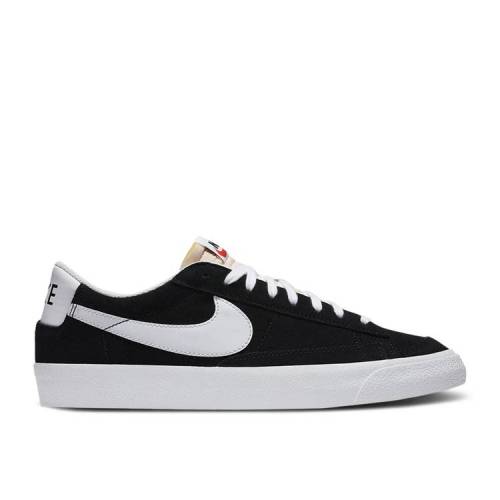 【 NIKE BLAZER LOW '77 SUEDE 'BLACK WHITE' / BLACK WHITE WHITE 】 ブレイザー スエード スウェード 黒色 ブラック 白色 ホワイト スニーカー メンズ ナイキ