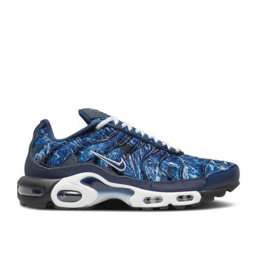 【 NIKE AIR MAX PLUS 'SHATTERED ICE - MIDNIGHT NAVY' / MIDNIGHT NAVY WHITE BLACK 】 マックス 紺色 ネイビー 白色 ホワイト 黒色 ブラック エアマックスプラス スニーカー メンズ ナイキ