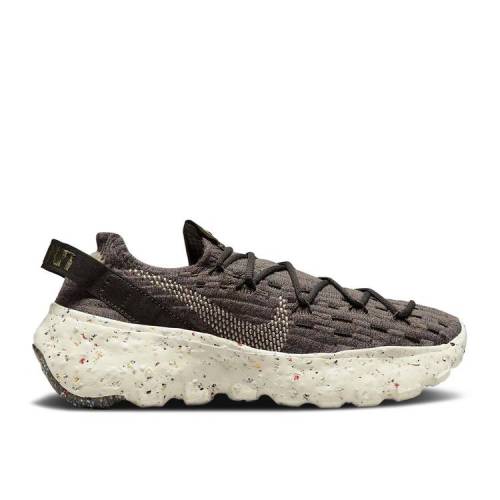 【 NIKE WMNS SPACE HIPPIE 04 \u0027CARGO KHAKI\u0027 / CARGO KHAKI SEQUOIA PHOTON DUST 】 積貨委託貨物 カーキ スニーカー レディース ナイキ