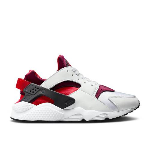 【 NIKE AIR HUARACHE RED OXIDE / WHITE RED OXIDE BLACK VARSITY 】 ハラチ 白色 ホワイト 赤 レッド 黒色 ブラック スニーカー メンズ ナイキ
