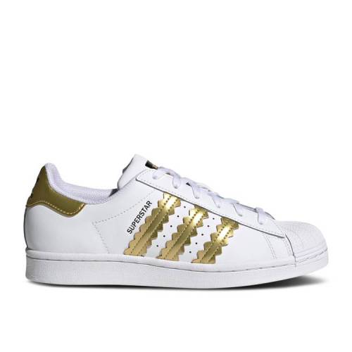 楽天市場】【 ADIDAS WMNS SUPERSTAR 'WHITE GOLD SEQUINS' / CLOUD