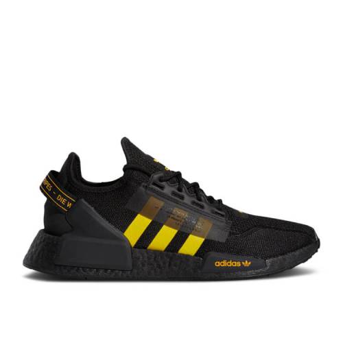 【  NMD_R1 V2 'BLACK SOLAR GOLD' / CORE BLACK SOLAR GOLD CORE BLACK 】 アディダス コア 黒色 ブラック ゴールド スニーカー メンズ