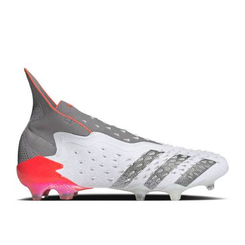 【 ADIDAS PREDATOR FREAK+ FG 'DEMONSKIN - WHITE SOLAR RED' / CLOUD WHITE IRON METALLIC SOLAR 】 アディダス プレデター 白色 ホワイト スニーカー メンズ｜スニケス