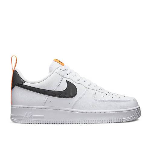 【 NIKE AIR FORCE 1 'PIVOT POINT - WHITE' / WHITE TOTAL ORANGE REFLECT 】 白色 ホワイト 橙 オレンジ エアフォース スニーカー メンズ ナイキ