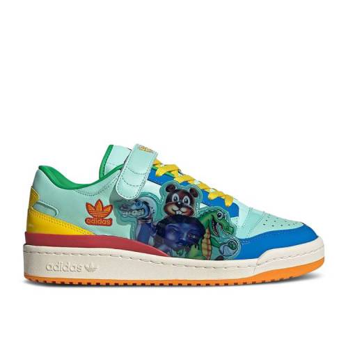 【 ADIDAS KERWIN FROST X FORUM LOW \u0027BENCHMATES\u0027 / CLEAR MINT MULTI COLOR MULTI 】 アディダス 討論会 スニーカー メンズ