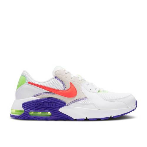 【 NIKE AIR MAX EXCEE WHITE INDIGO CRIMSON / WHITE INDIGO BURST VOLT BRIGHT 】 マックス 藍色 インディゴ 白色 ホワイト バースト エアマックス スニーカー メンズ ナイキ