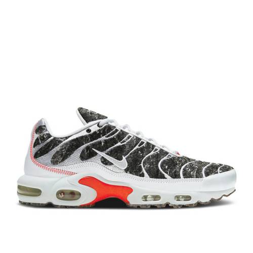 【 NIKE AIR MAX PLUS ESSENTIAL 'CRATER - PHOTON DUST' / WHITE BRIGHT CRIMSON PHOTON DUST 】 マックス 白色 ホワイト クリムゾン エアマックスプラス スニーカー メンズ ナイキ