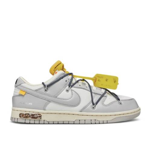 【 NIKE OFF-WHITE X DUNK LOW 'LOT 41 OF 50' / SAIL NEUTRAL GREY FLINT GREY 】 オフホワイト ダンク 灰色 グレー ダンクロー スニーカー メンズ ナイキ|スニケス
