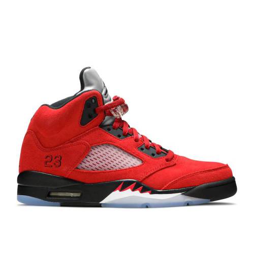 【 AIR JORDAN JORDAN 5 RETRO \u0027RAGING BULL\u0027 2021 / VARSITY RED BLACK WHITE 】 ナイキ 赤 赤いこと 黒いこと 黒いこと 白いこと 白いこと エアジョーダン スニーカー メンズ