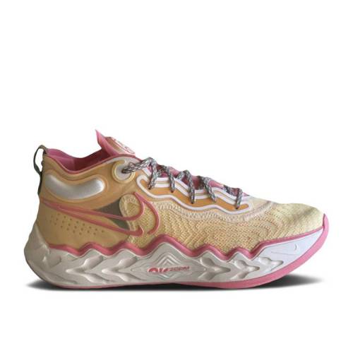【 NIKE AIR ZOOM GT RUN PRO \u0027EYBL PEACH JAM\u0027 / ORANGE CHALK PINK SALT 】 望遠レンズ 幽客 労働者階級 橙 オレンジ色 さくら色 スニーカー メンズ ナイキ