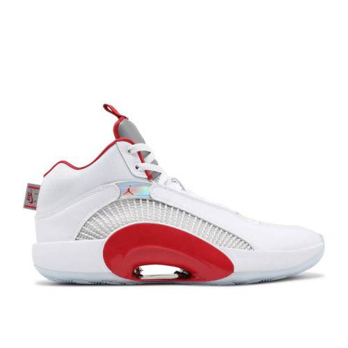 【 AIR JORDAN JORDAN 35 'FIRE RED' / WHITE METALLIC SILVER FIRE RED 】 ナイキ 白色 ホワイト 銀色 シルバー ファイア 赤 レッド エアジョーダン スニーカー メンズ