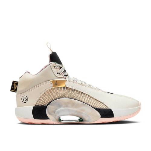 【 AIR JORDAN JORDAN 35 'PARIS' / PALE IVORY METALLIC GOLD BLACK 】 ナイキ アイボリー ゴールド 黒色 ブラック エアジョーダン スニーカー メンズ