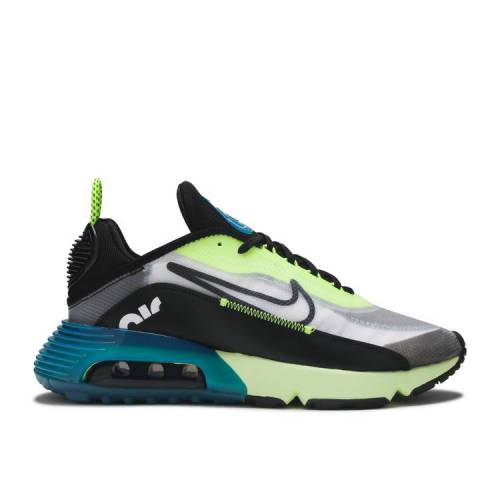 【 NIKE AIR MAX 2090 'VOLT BLUE' / WHITE BLACK VOLT BLUE FORCE 】 マックス 白色 ホワイト 黒色 ブラック 青色 ブルー エアマックス スニーカー メンズ ナイキ