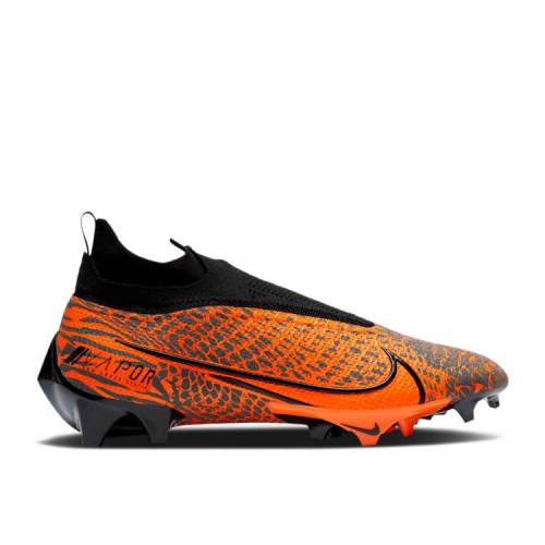 【 NIKE ODELL BECKHAM JR X VAPOR EDGE ELITE 360 'PREDATOR PRINT' / TOTAL ORANGE BLACK METALLIC GOLD 】 エリート 橙 オレンジ 黒色 ブラック ゴールド スニーカー メンズ ナイキ｜スニケス