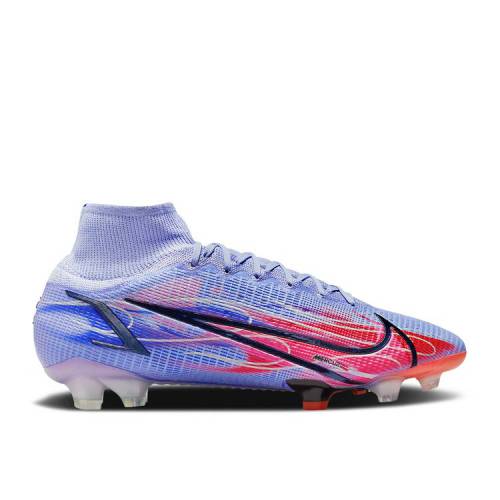 【 NIKE KYLIAN MBAPP・・ X MERCURIAL SUPERFLY 8 ELITE 'FLAMES' / LIGHT THISTLE INDIGO BURST 】 エリート 藍色 インディゴ バースト スニーカー メンズ ナイキ