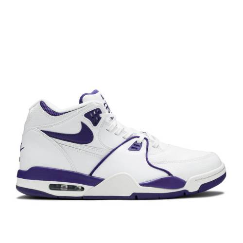 【 NIKE AIR FLIGHT 89 \u0027COURT PURPLE\u0027 / WHITE COURT PURPLE 】 飛翔 白いこと 白いこと 厚地の外套 紫 パープル スニーカー メンズ ナイキ
