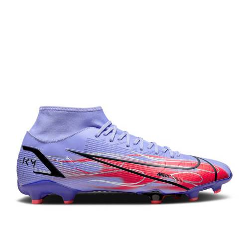 【 NIKE KYLIAN MBAPP・・ X MERCURIAL SUPERFLY 8 ACADEMY MG \u0027FLAMES\u0027 / LIGHT THISTLE INDIGO BURST 】 翰林院 藍色 インディゴ 張りさける スニーカー メンズ ナイキ