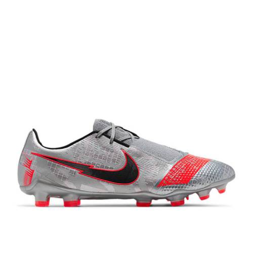 【 NIKE PHANTOM VENOM ELITE FG 'METALLIC GREY CRIMSON' / METALLIC BOMBER GREY PARTICLE 】 エリート 灰色 グレー スニーカー メンズ ナイキ