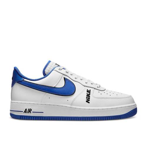 【 NIKE AIR FORCE 1 LV8 WHITE GAME ROYAL / WHITE BLACK GAME ROYAL WHITE 】 ゲーム 白色 ホワイト 黒色 ブラック エアフォース ゲームロイヤル 青 ブルー ブルー スニーカー メンズ ナイキ