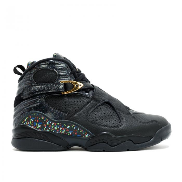 【 AIR JORDAN JORDAN 8 RETRO C&C 'CONFETTI' / BLK MTTLC GLD ANTHRCT ANTHRCT 】 ナイキ エアジョーダン スニーカー メンズ｜スニケス
